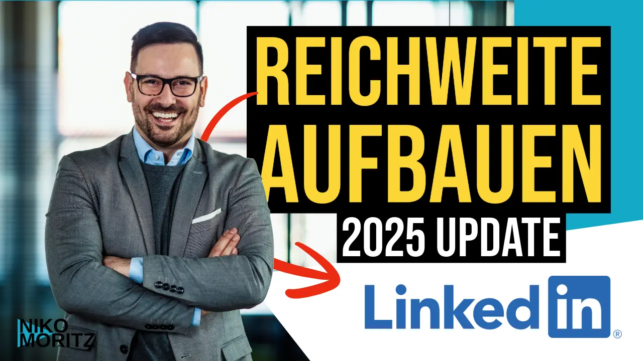 Unternehmer erhält den 2025 Guide für mehr LinkedIn Reichweite